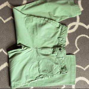 Green Patagonia Organic Cotton Pants